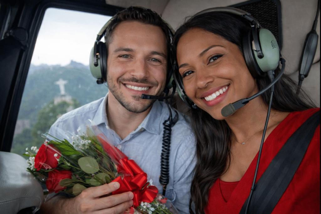 Helicopter Marriage Proposal in Rio de Janeiro