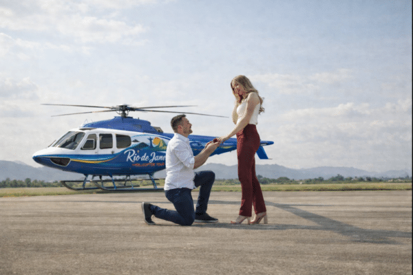 Helicopter Marriage Proposal in Rio de Janeiro
