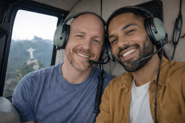 Helicopter Marriage Proposal in Rio de Janeiro